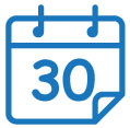 30 day calendar days golightbariatrics