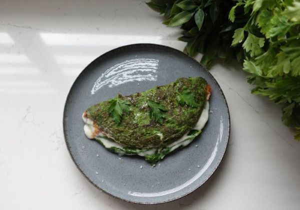 Green Omelette Recipe