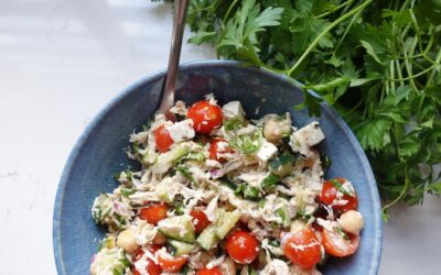 Chickpea Mediterranean Salad