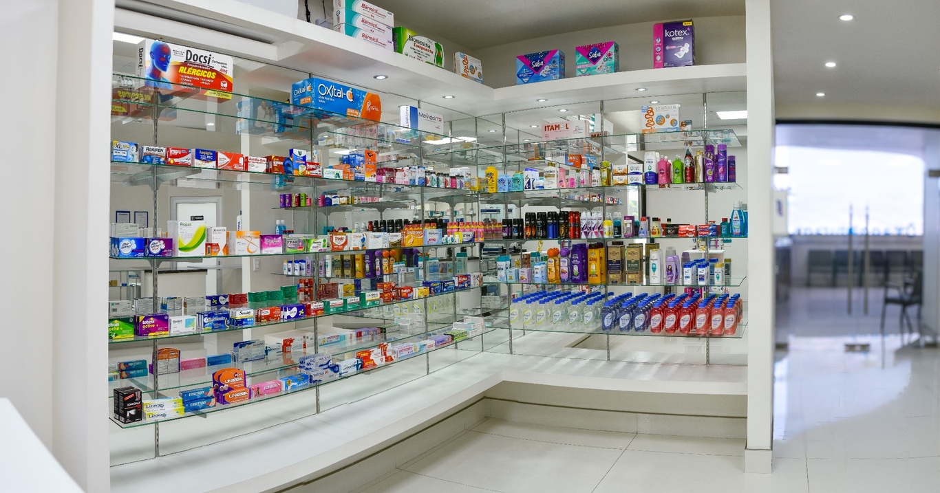 blue hospital pharmacy